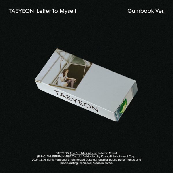 Smart Album - TAEYEON 6th Mini Album Letter To Myself (Gumbook Ver.)