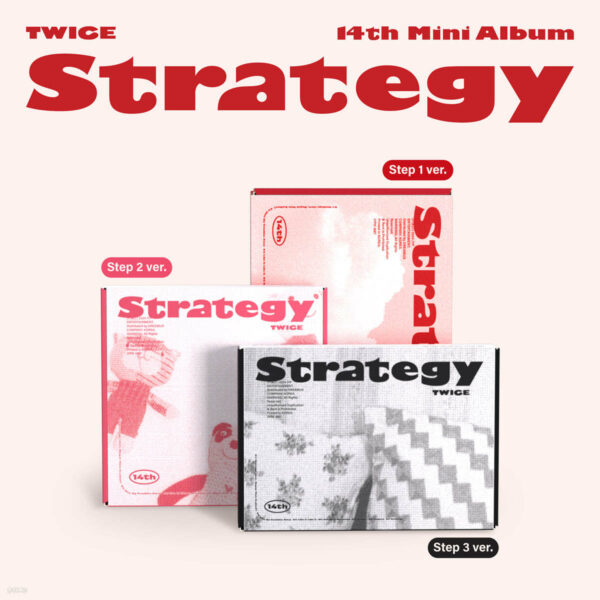 TWICE 14th Mini Album STRATEGY (SET Ver.)