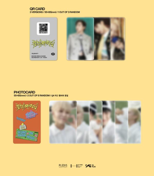 BSS 2nd Single Album - Teleparty | Smart Album, Weverse Version - Image 3