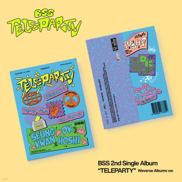 BSS 2nd Single Album - Teleparty | Smart Album, Weverse Version