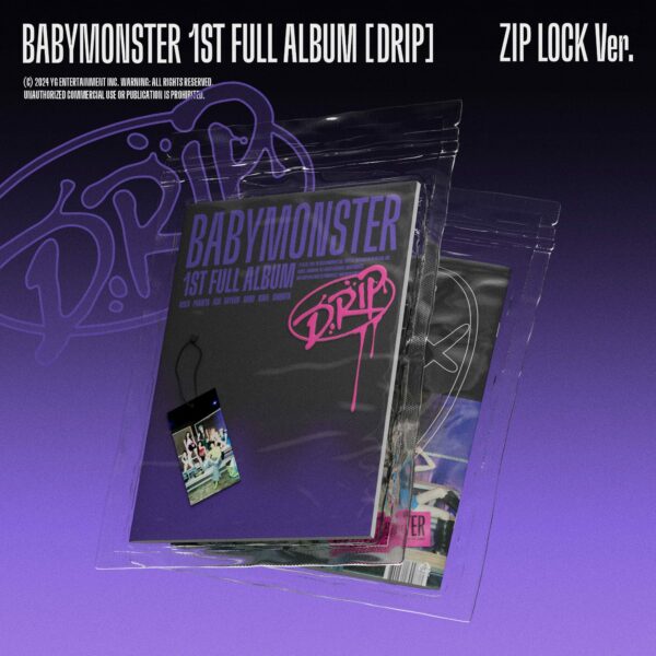 BabyMonster 1st Album - DRIP | Zip Lock Version