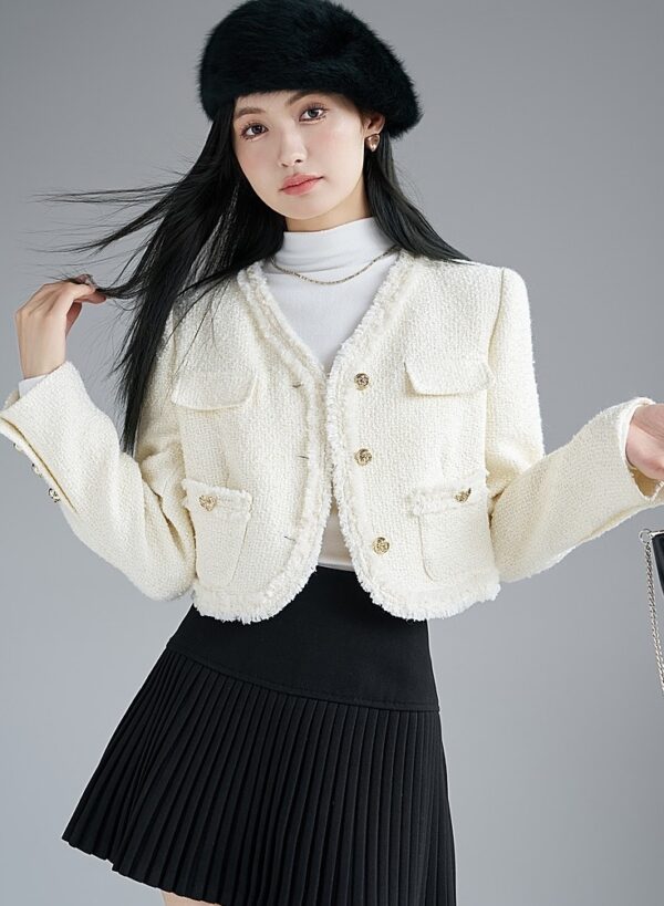 Chic French Style Elegant Winter Jacket