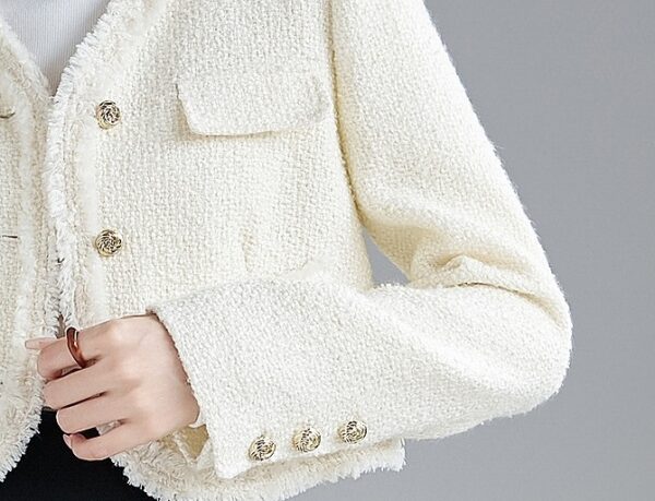 Chic French Style Elegant Winter Jacket - Image 9