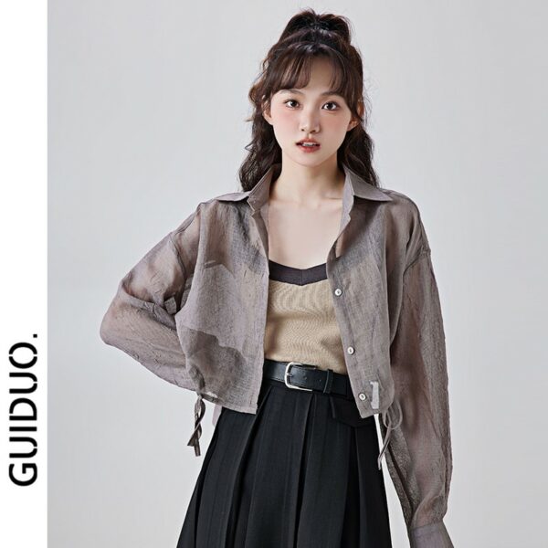 Chiffon Summer Sheer Cardigan Jacket - Image 14