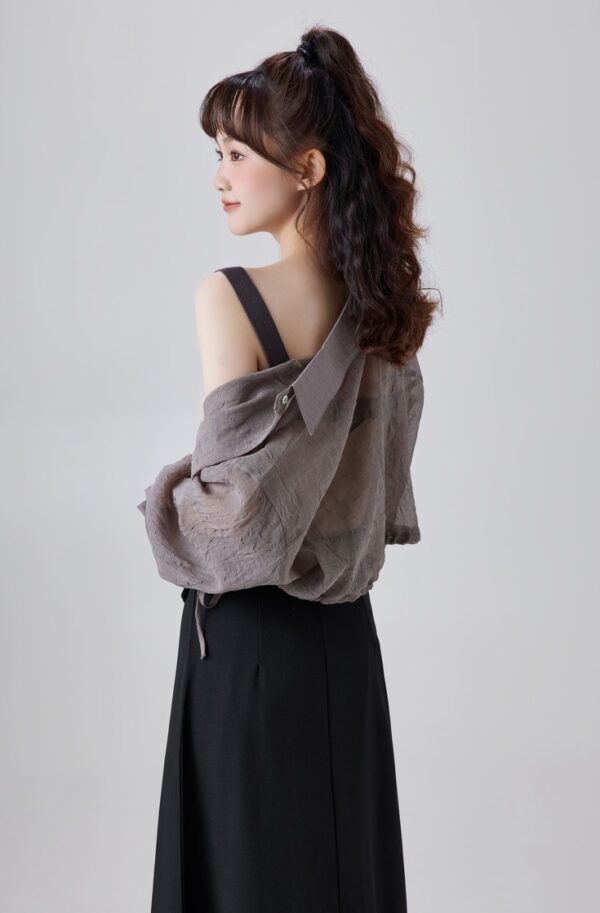 Chiffon Summer Sheer Cardigan Jacket - Image 11