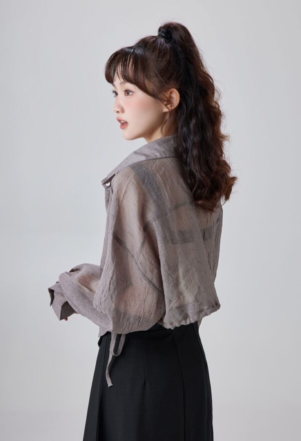 Chiffon Summer Sheer Cardigan Jacket - Image 5