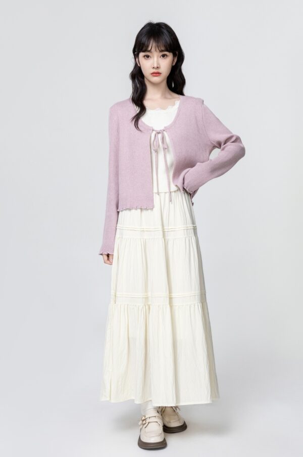 French Style Aline Midi Skirt - Image 4