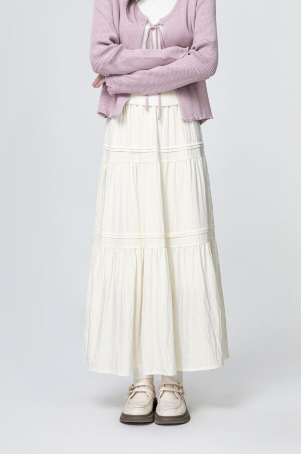 French Style Aline Midi Skirt - Image 6