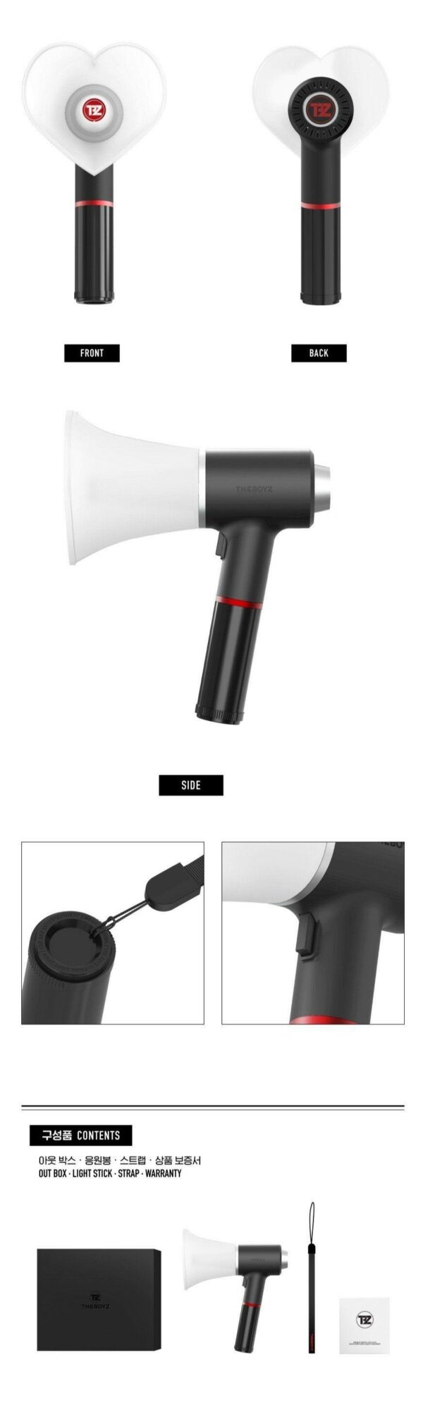 Heart Bbyong Bong | The Boyz Official Lightstick - Image 2