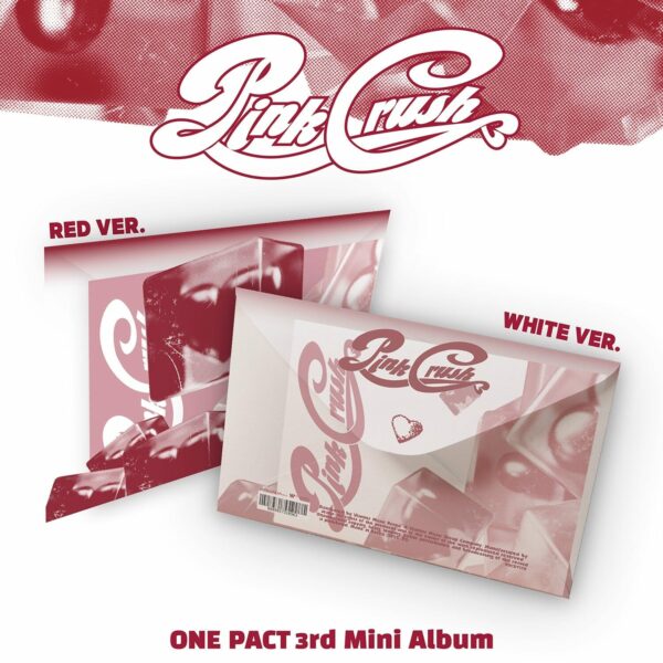 One Pact 3rd Mini Album - Pink Crush | Random Version