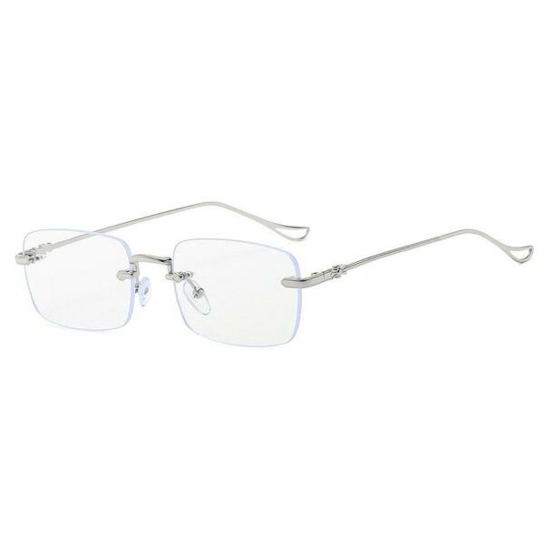 Silver Frameless Stylish Glasses | Chung Ha - Image 6